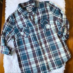 The North Face Plaid Long Sleeve
